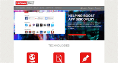 Desktop Screenshot of lenovodev.com
